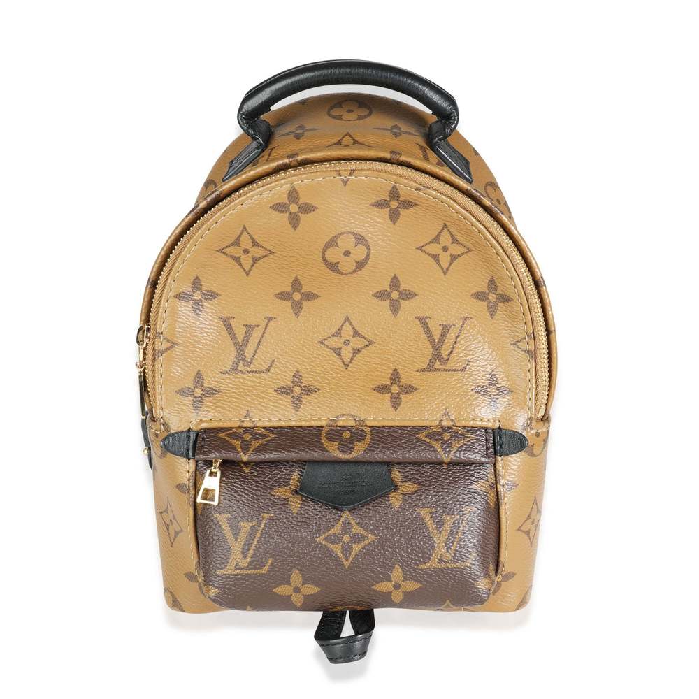 Louis Vuitton Monogram & Monogram Reverse Canvas Palm Springs Mini Backpack